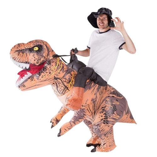 Inflatable dinosaur costume - inflatable,