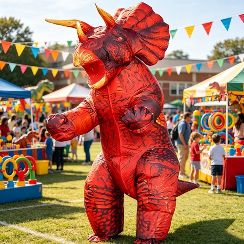 Giant triceratops inflatable - giant,