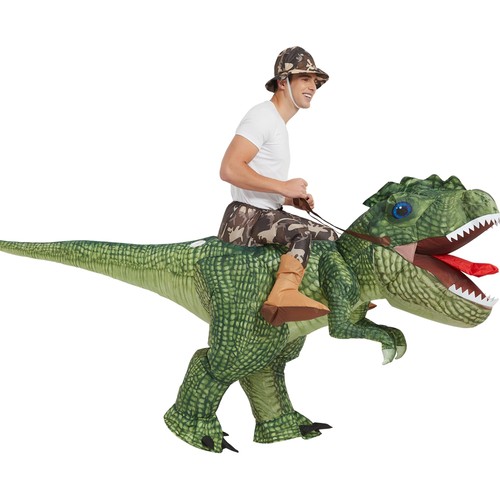 Inflatable costume dinosaur - costume,