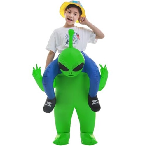 Inflatable alien costume kids - alien,