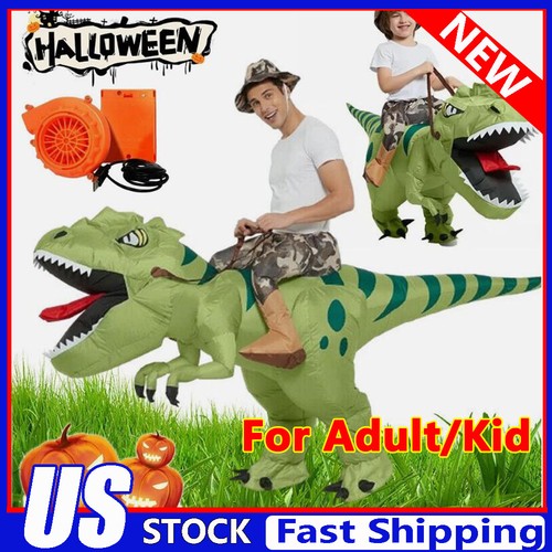 Inflatable dinosaur costume - dinosaur,