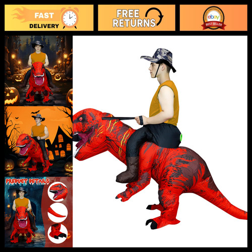 Adult inflatable rex - adult, t-rex