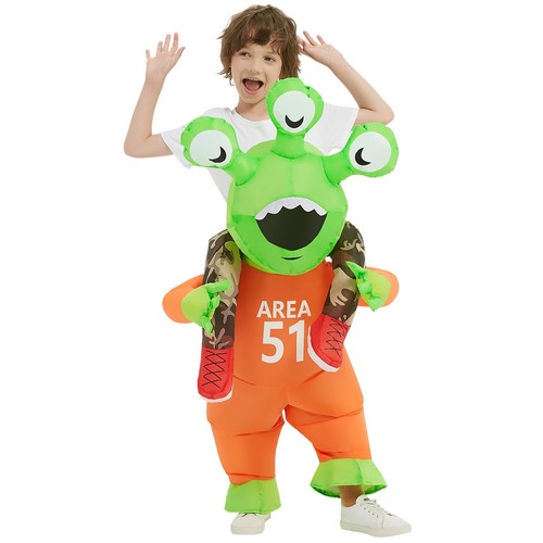 Halloween inflatable alien - halloween,