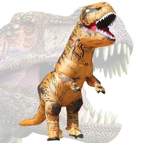 Inflatable dinosaur costume - inflatable,