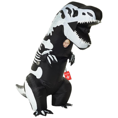 Kids skeleton rex inflatable - kids,