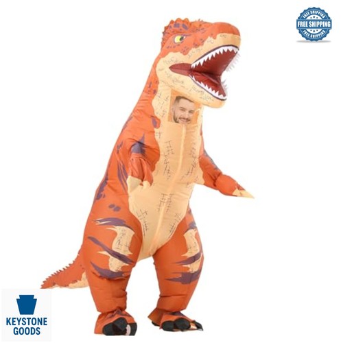 Inflatable dinosaur costume - dinosaur,