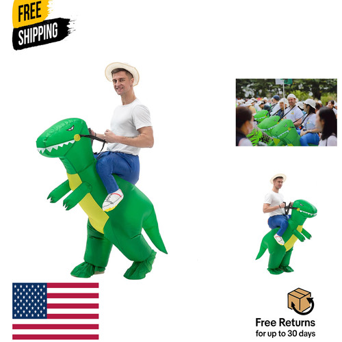 Inflatable dinosaur costume - dinosaur,