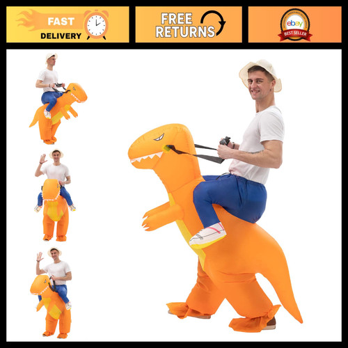 Inflatable dinosaur costume - inflatable,