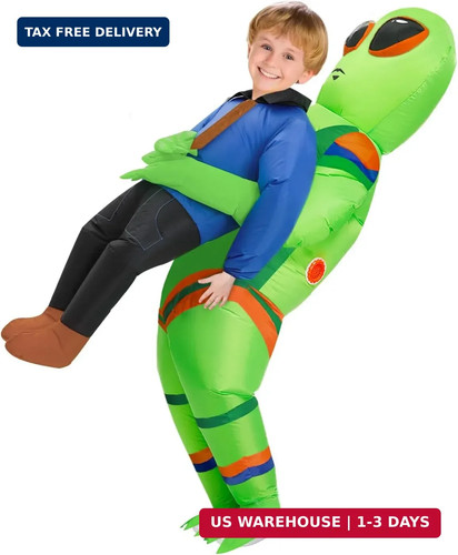 Inflatable costume alien - costume, for