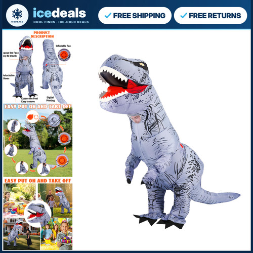 Inflatable rex dinosaur - inflatable, t-rex