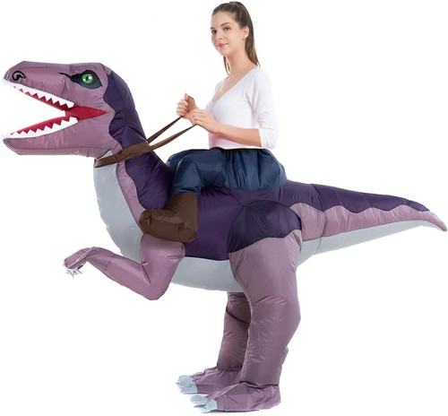 Inflatable dinosaur costume - dinosaur,