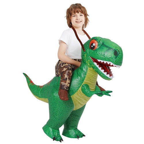 Inflatable dinosaur costume - dinosaur,