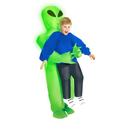 Kids light inflatable alien - up,