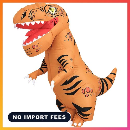 Inflatable dinosaur costume - dinosaur,