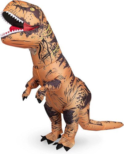 Inflatable dinosaur costume - dinosaur,