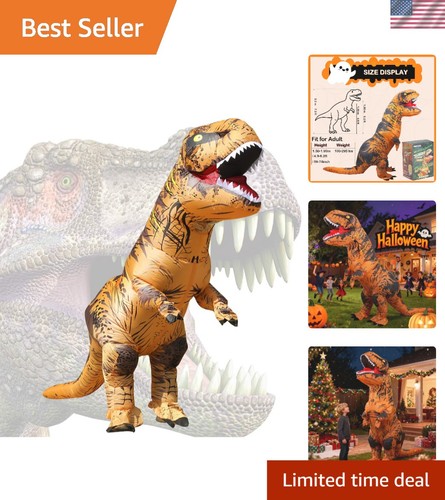 Inflatable dinosaur costume - inflatable,