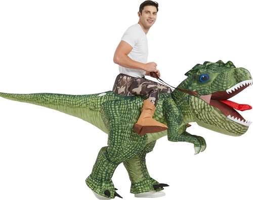 Inflatable dinosaur costume - inflatable,
