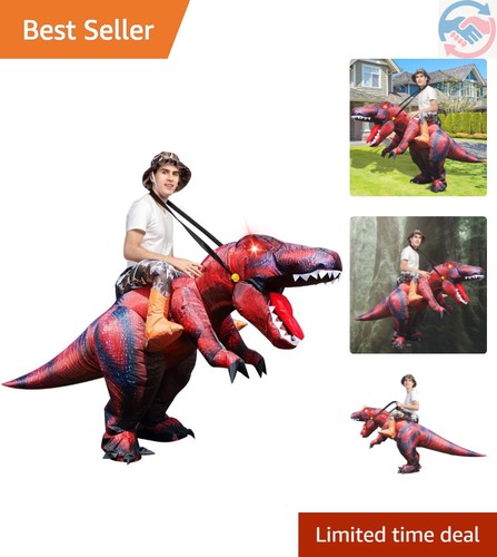 Inflatable dinosaur costume - inflatable,