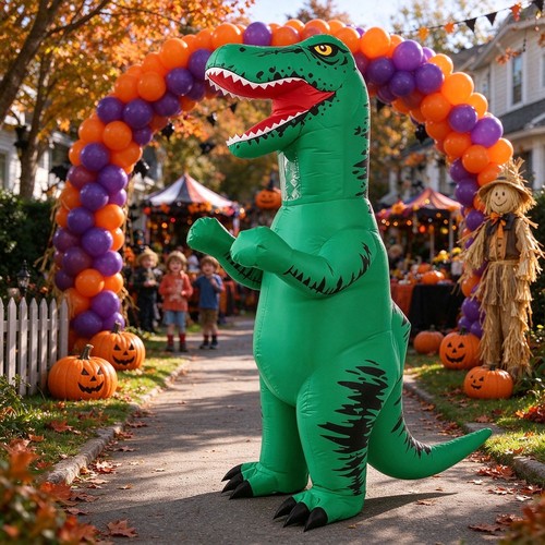 7ft inflatable dinosaur - 7ft,