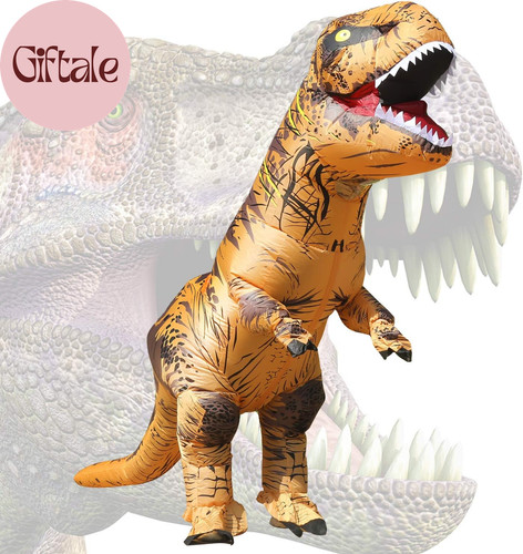 Inflatable dinosaur costume - dinosaur,