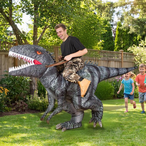 Inflatable riding dinosaur - inflatable,