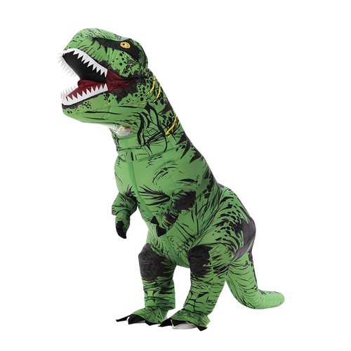 Inflatable dinosaur costume - inflatable,