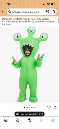 Green alien inflatable blow - inflatable,