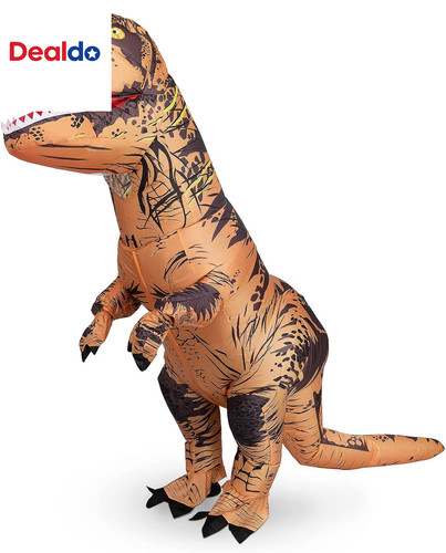 Inflatable dinosaur costume - dinosaur,