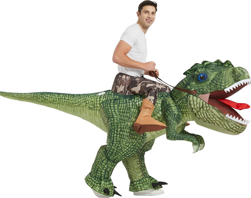 Halloween inflatable dinosaur - halloween,