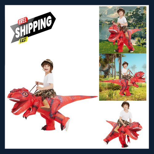 Inflatable dinosaur costume - inflatable,