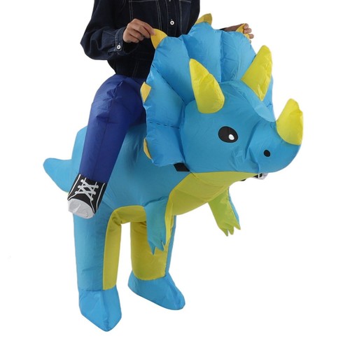 Inflatable dinosaur costume - inflatable,