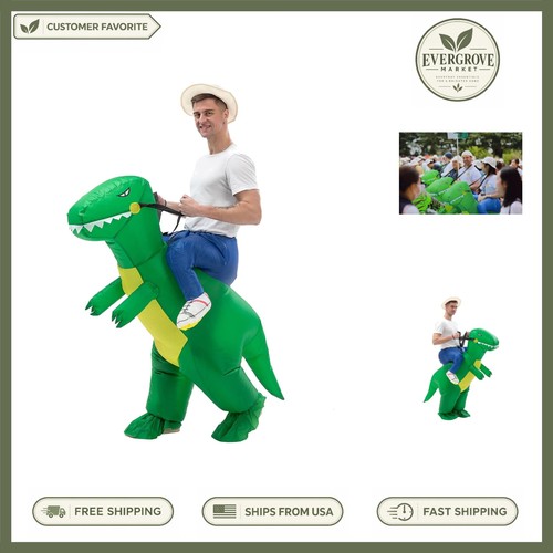 Inflatable dinosaur costume - dinosaur,