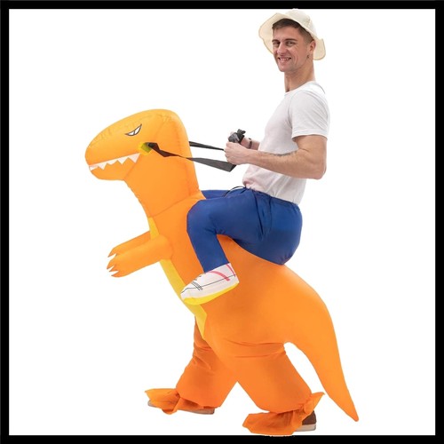 Inflatable dinosaur costume - inflatable,