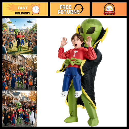 Inflatable alien costume - inflatable,