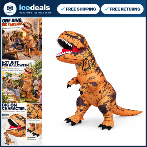 Inflatable rex dinosaur - t-rex,