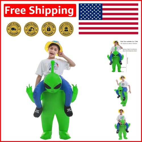 Kid ride inflatable alien - ride-on,