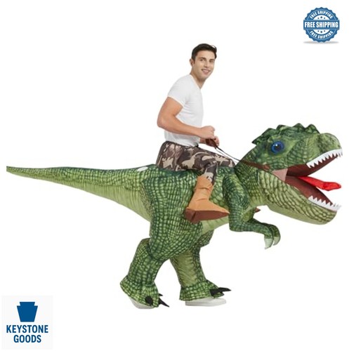 Inflatable dinosaur costume - dinosaur,