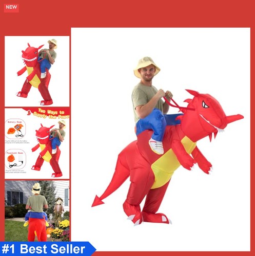 Inflatable dinosaur costume - inflatable,