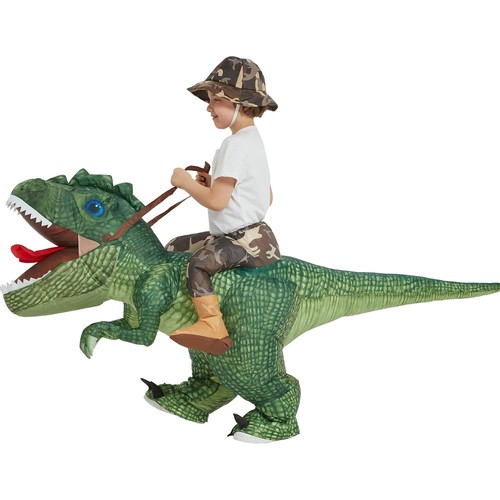 Inflatable costume dinosaur - costume,