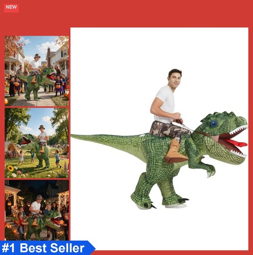 Inflatable dinosaur costume - dinosaur,