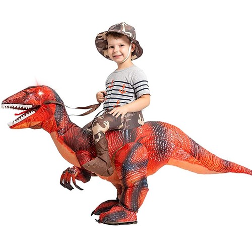 Inflatable dinosaur costume - inflatable,
