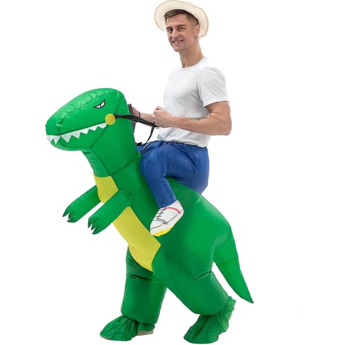 Inflatable dinosaur costume - inflatable,