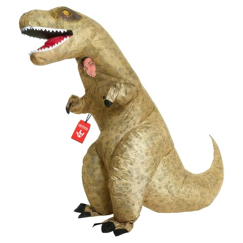 Inflatable rex costume - inflatable, t-rex