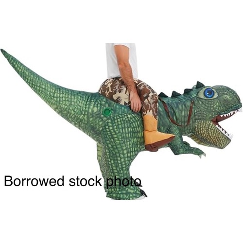 Inflatable rex dinosaur - t-rex,