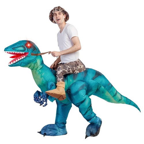 Inflatable dinosaur costume - inflatable,