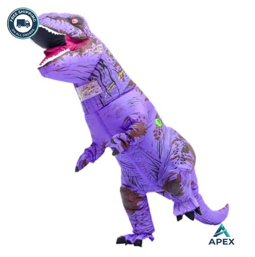 Inflatable dinosaur costume - inflatable,