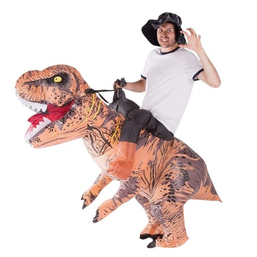 Inflatable dinosaur costume - dinosaur,