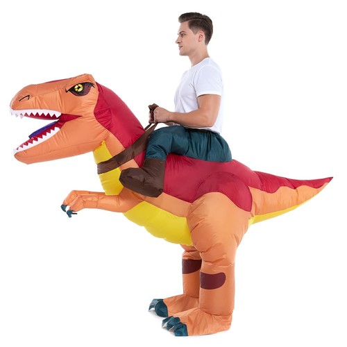 Inflatable dinosaur costume - dinosaur,