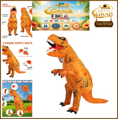 Kids inflatable dinosaur - kids,
