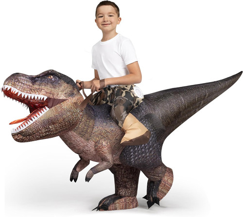 Inflatable dinosaur costume - dinosaur,